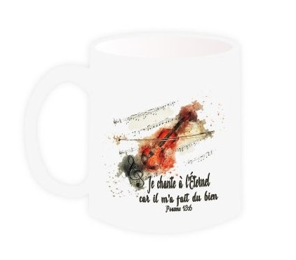 Mug Je chante à l'Eternel... - Psaume 13:6