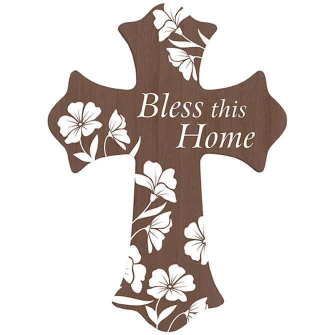 Wall Cross - Bless this home