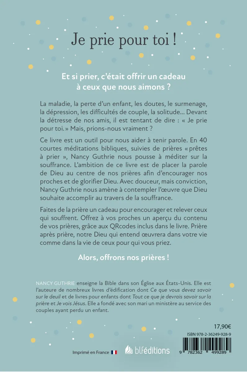 Je prie pour toi !