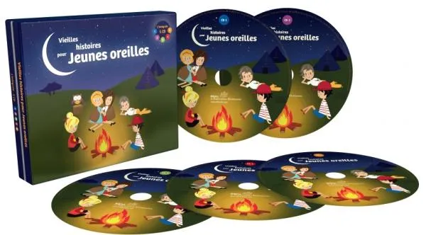 CD Vieilles histoires pour jeunes oreilles (coffret CD 1-5)