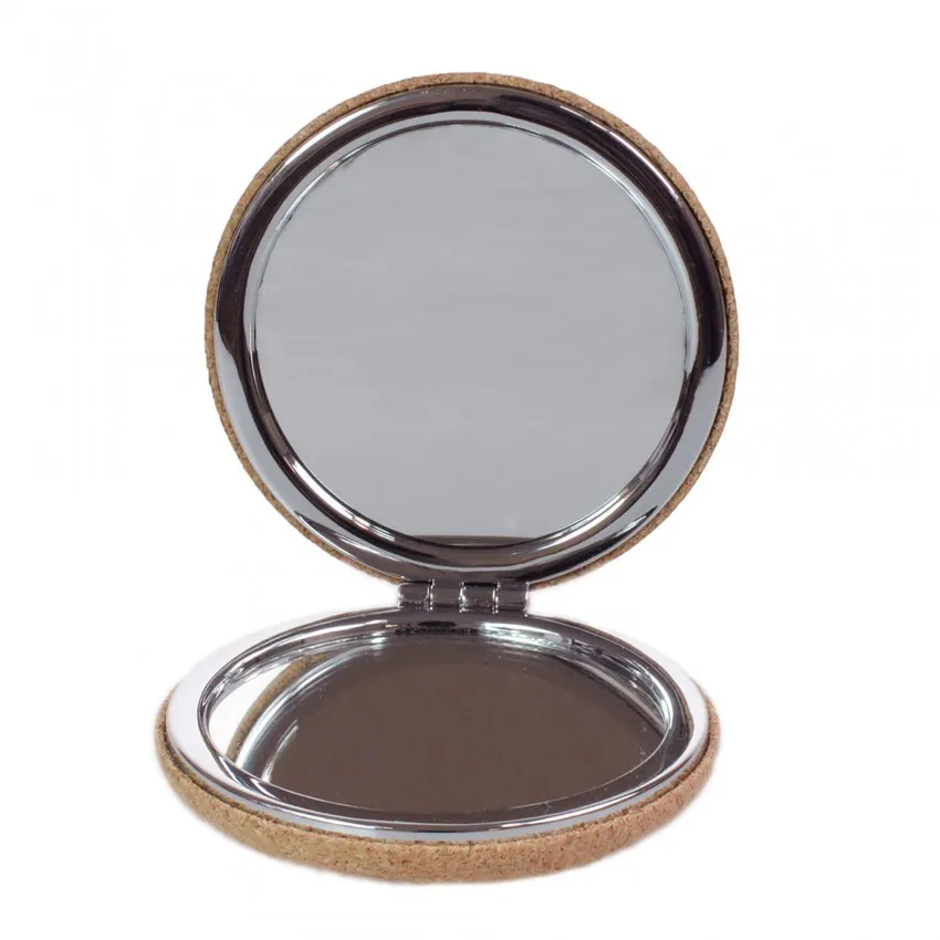 Miroir de poche en liège - Tu es merveilleuse - Psaumes 139:14
