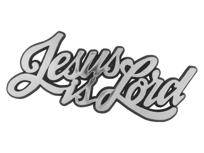 Jesus is Lord auto argent