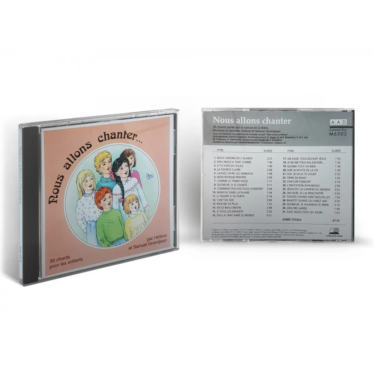 CD Nous allons chanter…