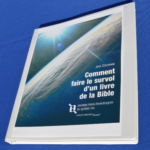 Comment faire le survol d'un livre de la Bible (cours sans classeur)