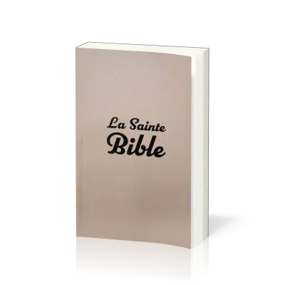 Bible Segond 1910 souple crème
