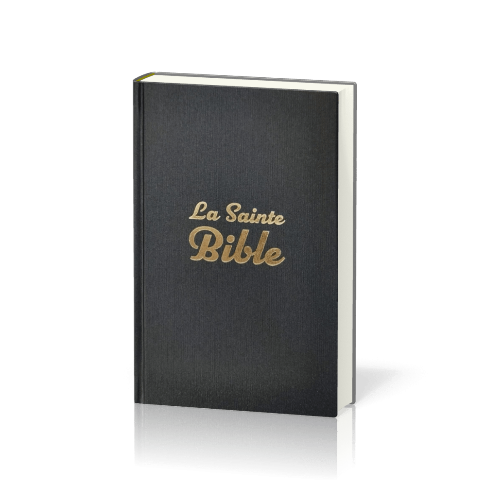 Bible Segond 1910 rigide gris