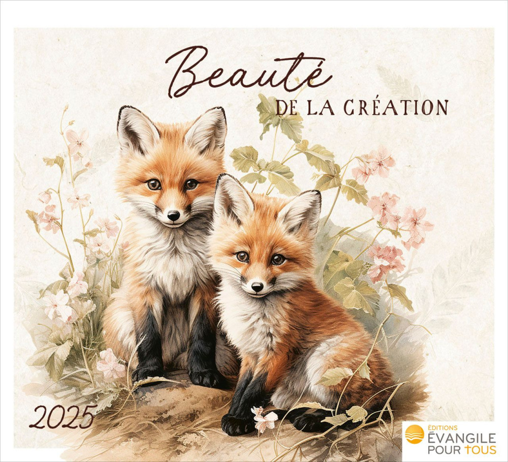 Calendrier - mini Beauté de la création