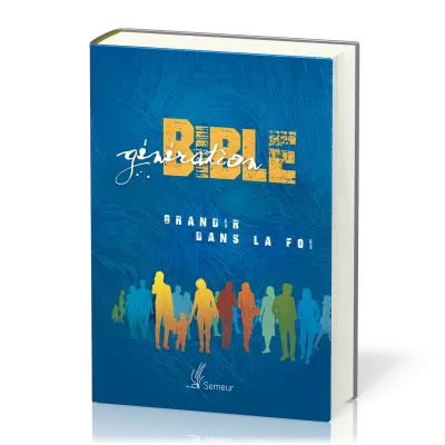 Bible Semeur Génération rigide bleu illustrée
