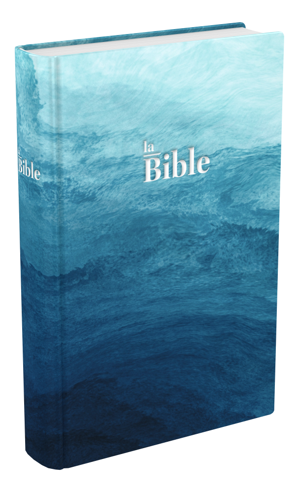 Bible Darby rigide bleu