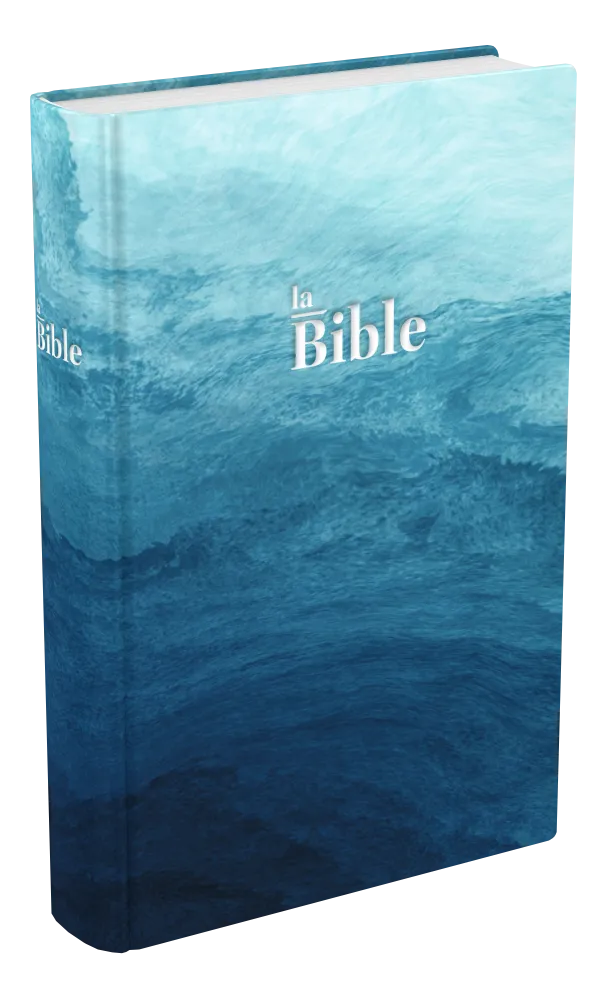 Bible Darby rigide bleu