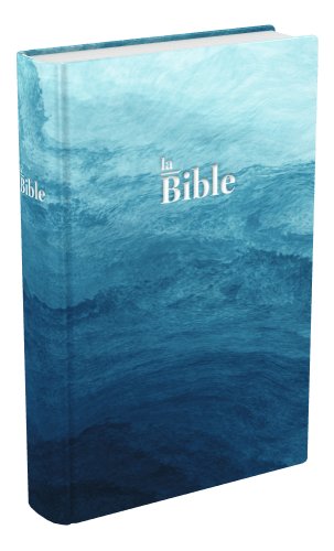 Bible Darby rigide bleu