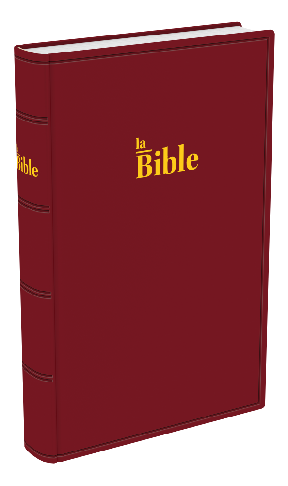 Bible Darby famille rigide grenat