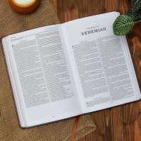 KJV Bible Imitation Leather grey