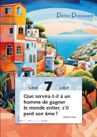 Calendrier - Perles précieuses - mural