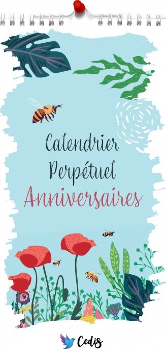 Calendrier perpétuel anniversaires