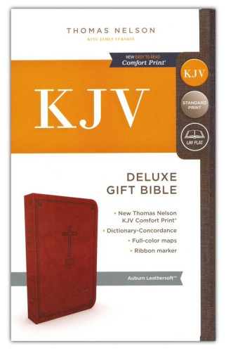 KJV deluxe gift Bible auburn