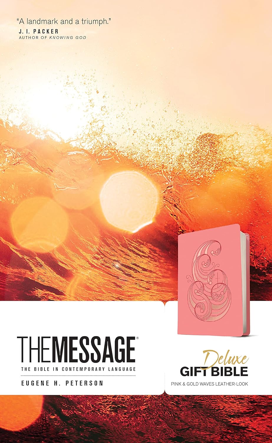 The Message deluxe gift Bible pink