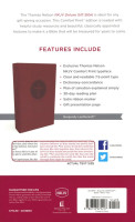 NKJV deluxe gift Bible burgundy