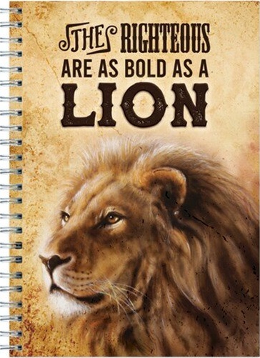 Journal The righteous are as bold as a lion