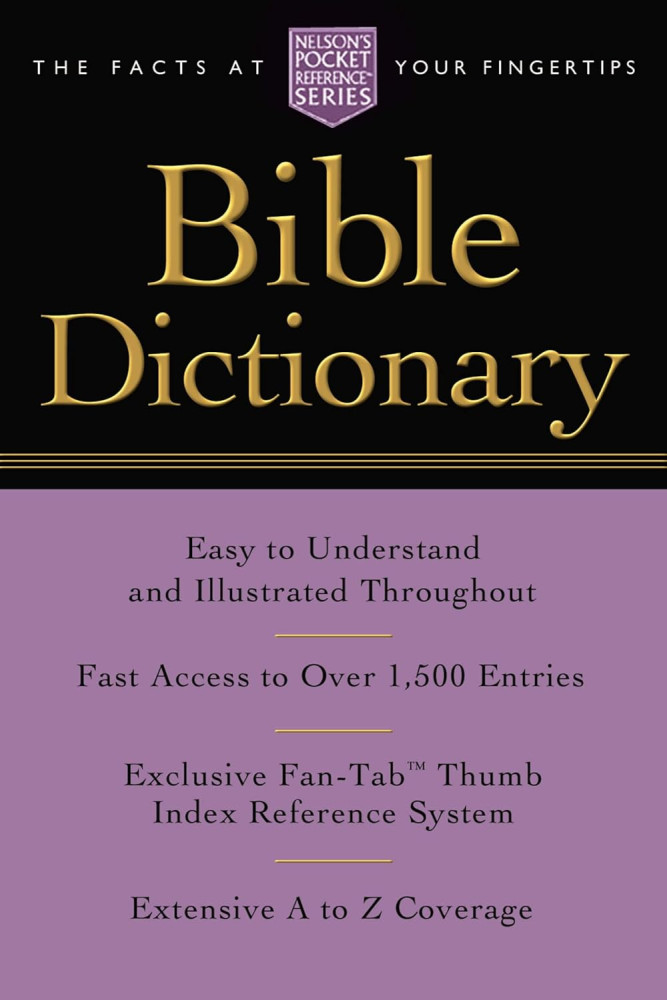 Bible dictionary pocket