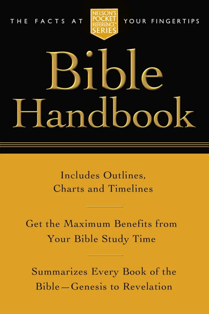 Bible handbook pocket