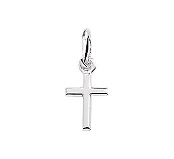 Pendentif Croix argent 10,5 x 6mm