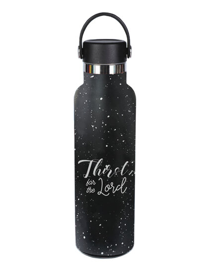 Bouteille thermos Thirst for the Lord - galaxy black