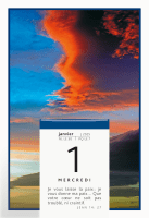 Calendrier - Une parole pour aujourd'hui (bloc et plaque)