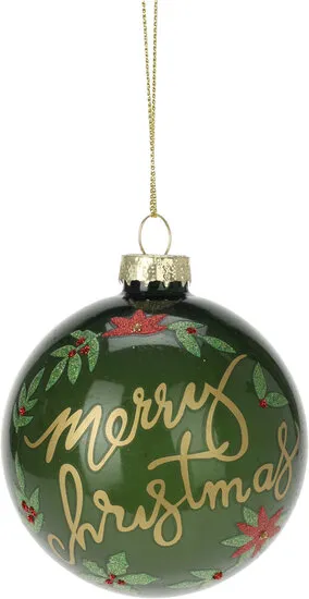 Boule de Noël en verre