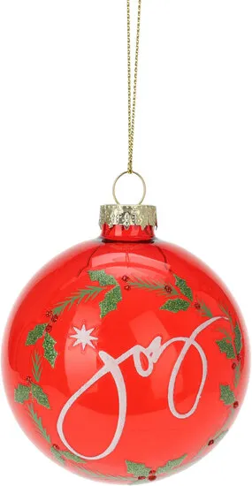 Boule de Noël en verre