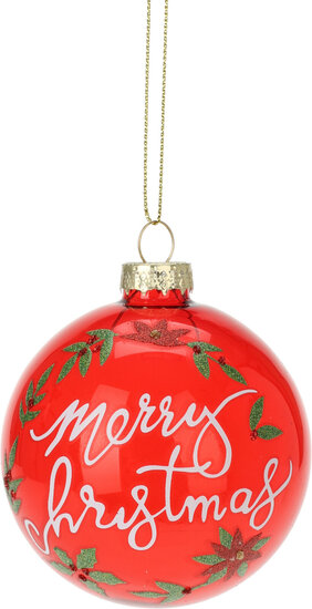 Boule de Noël en verre