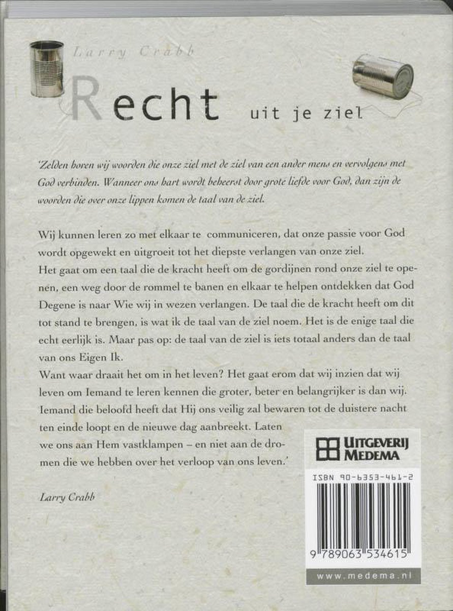 Recht uit je ziel - communicatie zoals God het bedoeld heeft