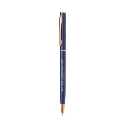 Stylo bleu alu - Dieu est un guide parfait