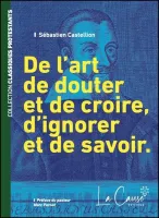 De l'art de douter et de croire, d'ignorer et de savoir