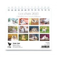 Calendrier - Les chats (petit format)