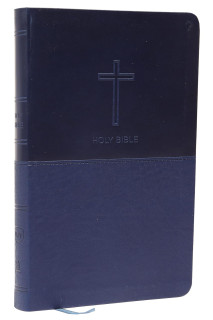 NKJV value thinline Bible navy