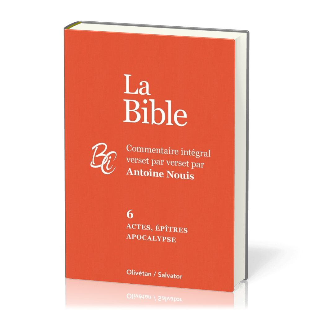 Actes, épîtres et Apocalypse - La Bible Tome 6