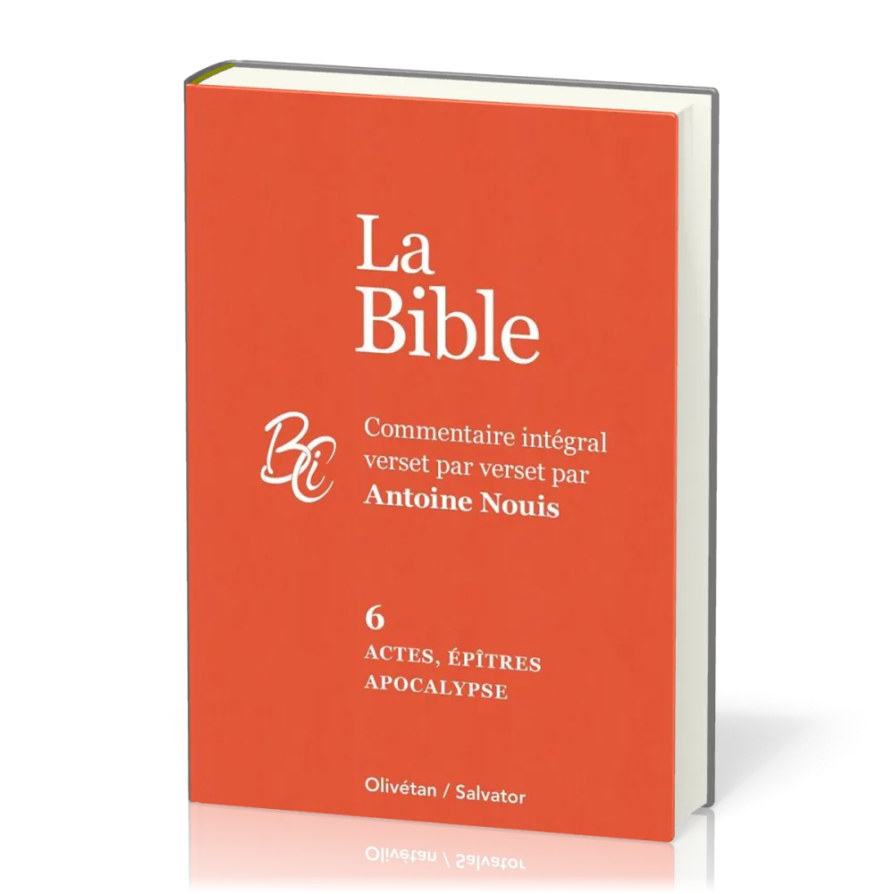 Actes, épîtres et Apocalypse - La Bible Tome 6