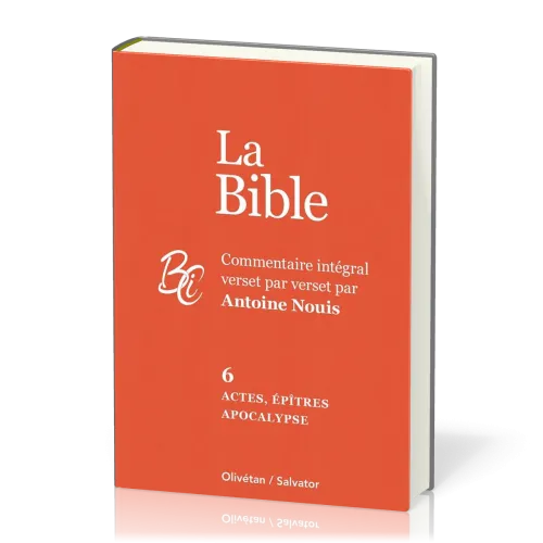 Actes, épîtres et Apocalypse - La Bible Tome 6
