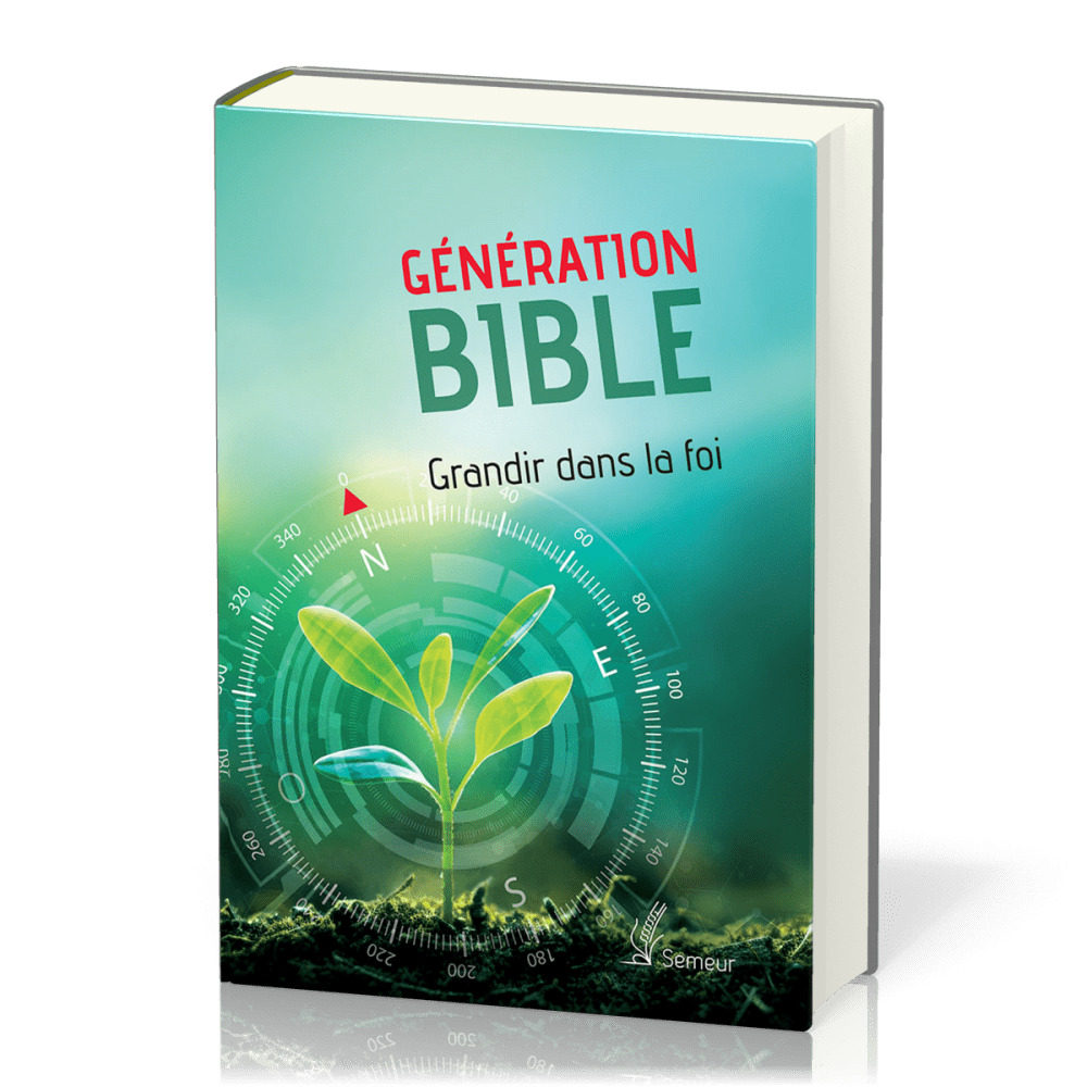 Bible Semeur Génération rigide verte