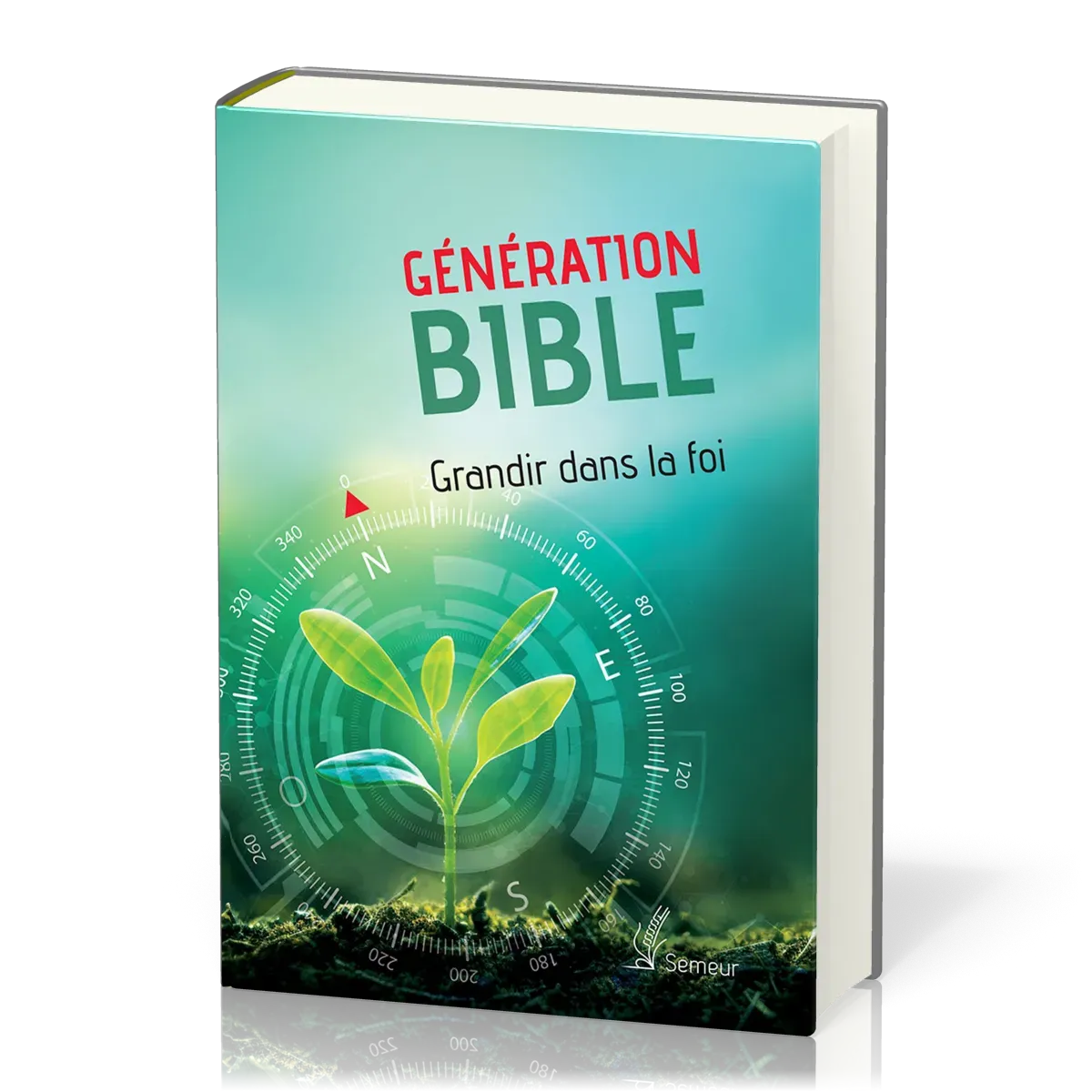 Bible Semeur Génération rigide verte
