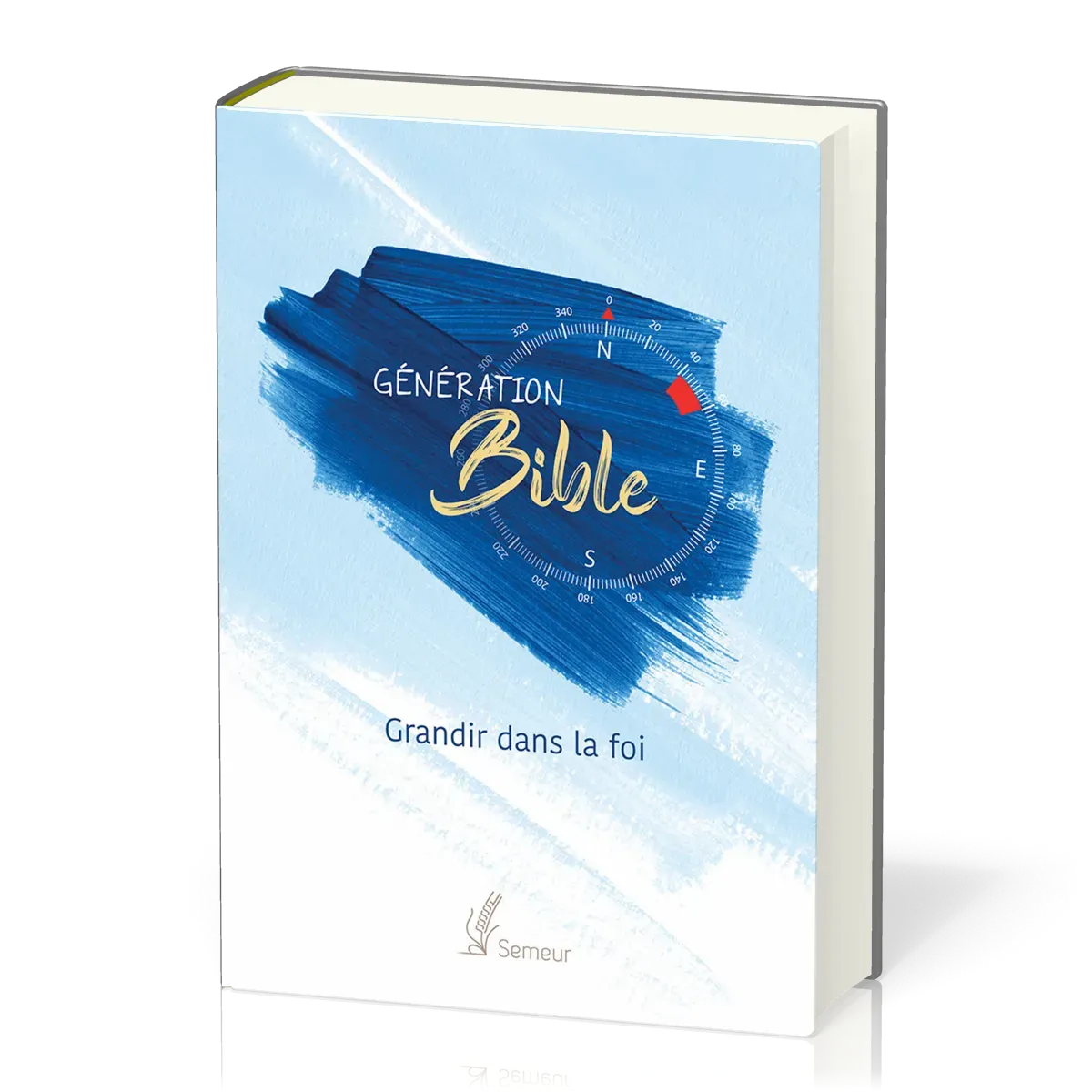 Bible Semeur Génération rigide bleue