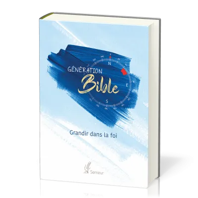 Bible Semeur Génération rigide bleue