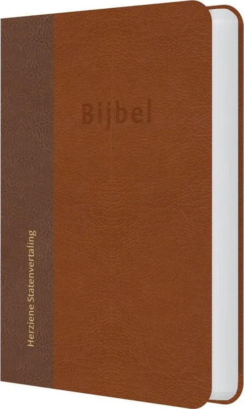 HSV - Bijbel kunstleer bruin