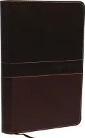 NKJV Bible deluxe gift toffee leathersoft