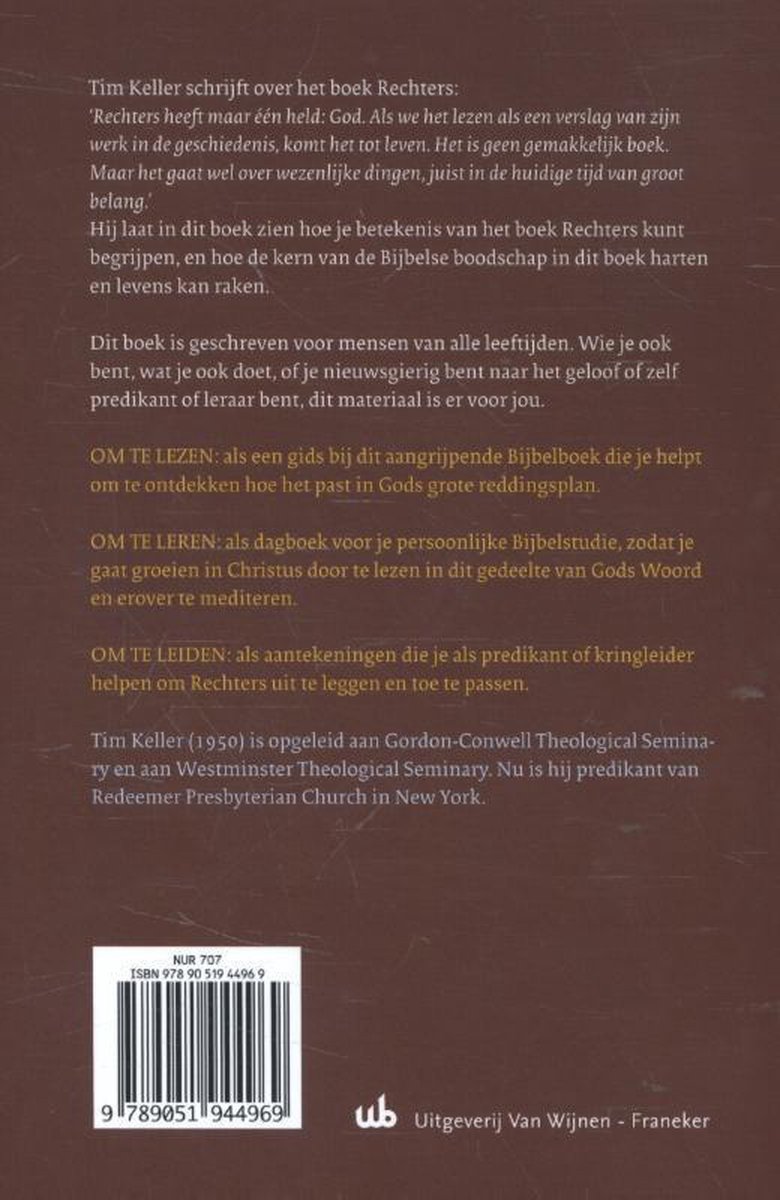 Rechters - Om te lezen, te leren, te leiden