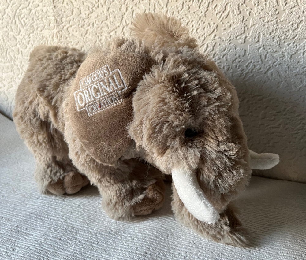 Peluche éléphant - I am God's original creation 23cm