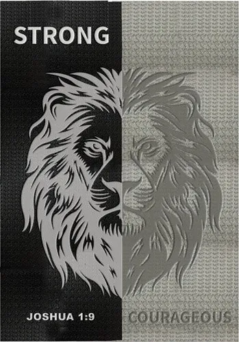 Journal Strong & Courageous - Joshua 1:9