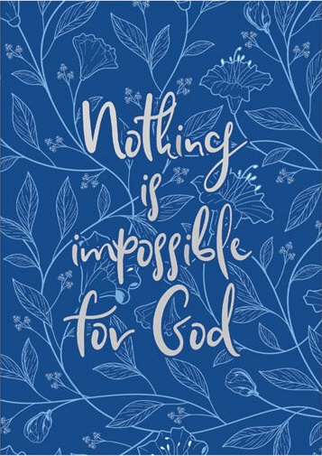 Journal Nothing is impossible for God