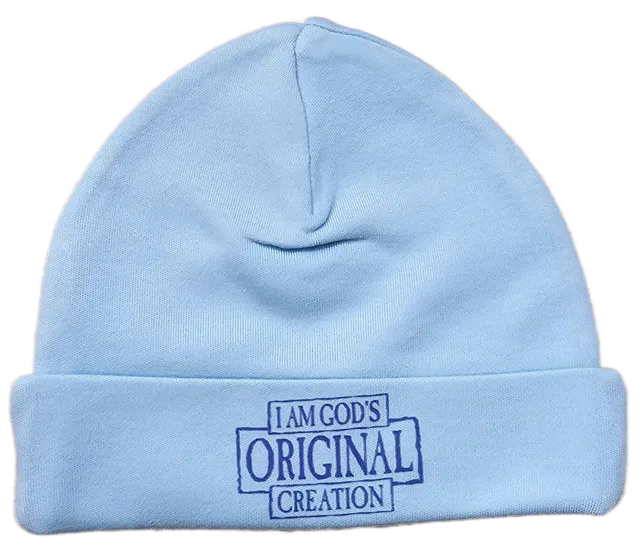 Bonnet rose/bleu - God's original creation